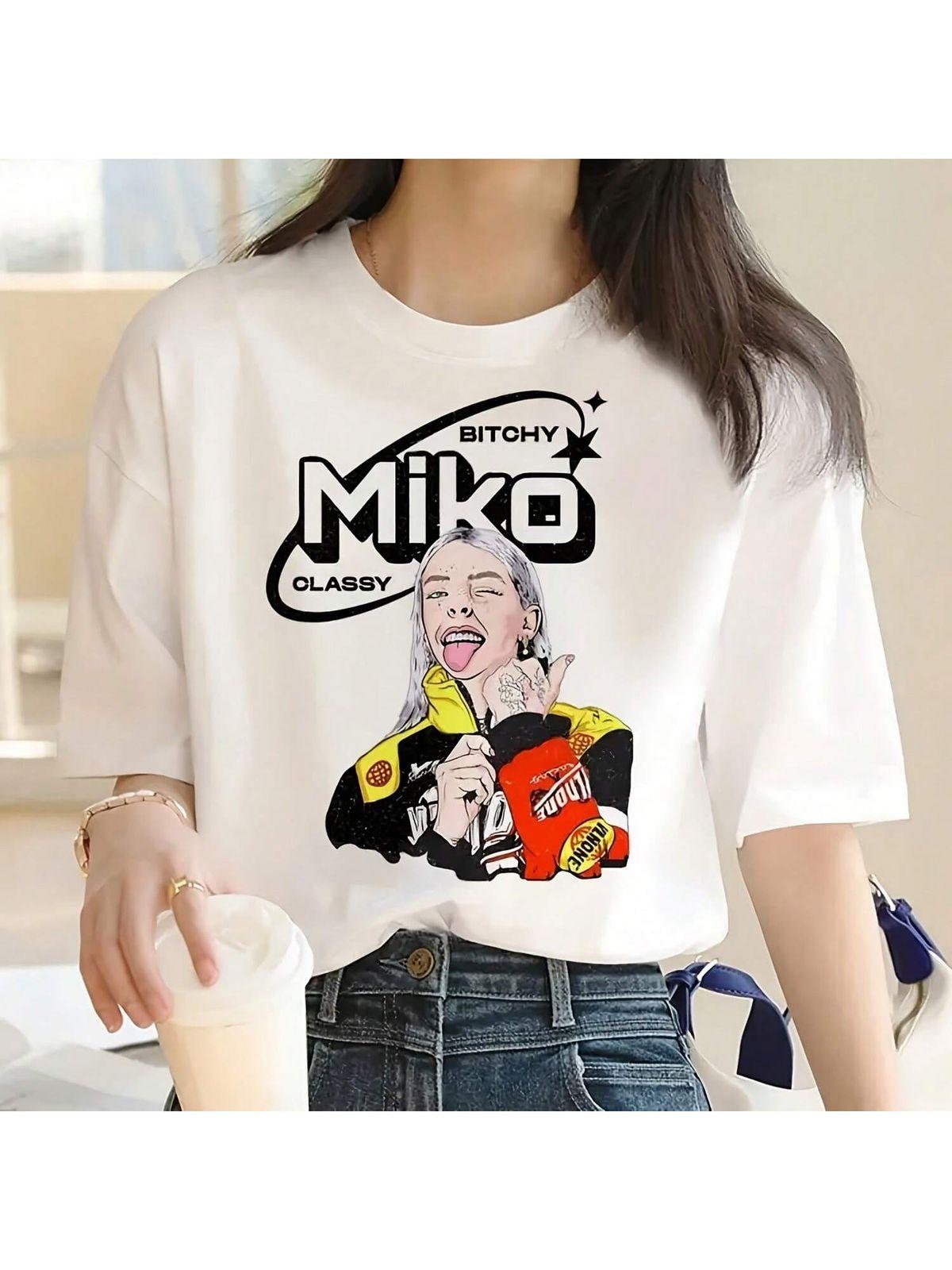 Young Baby Miko Pattern TShirt Camisa 90s New Fashion Reggaeton Hip Hop Graphic Streetwear Clothes Polyester Material Tee 4XL
Young Baby Miko Pattern TShirt Camisa 90s New Fashion Reggaeton Hip Hop Graphic Streetwear Clothes Polyester Material Tee 4XL