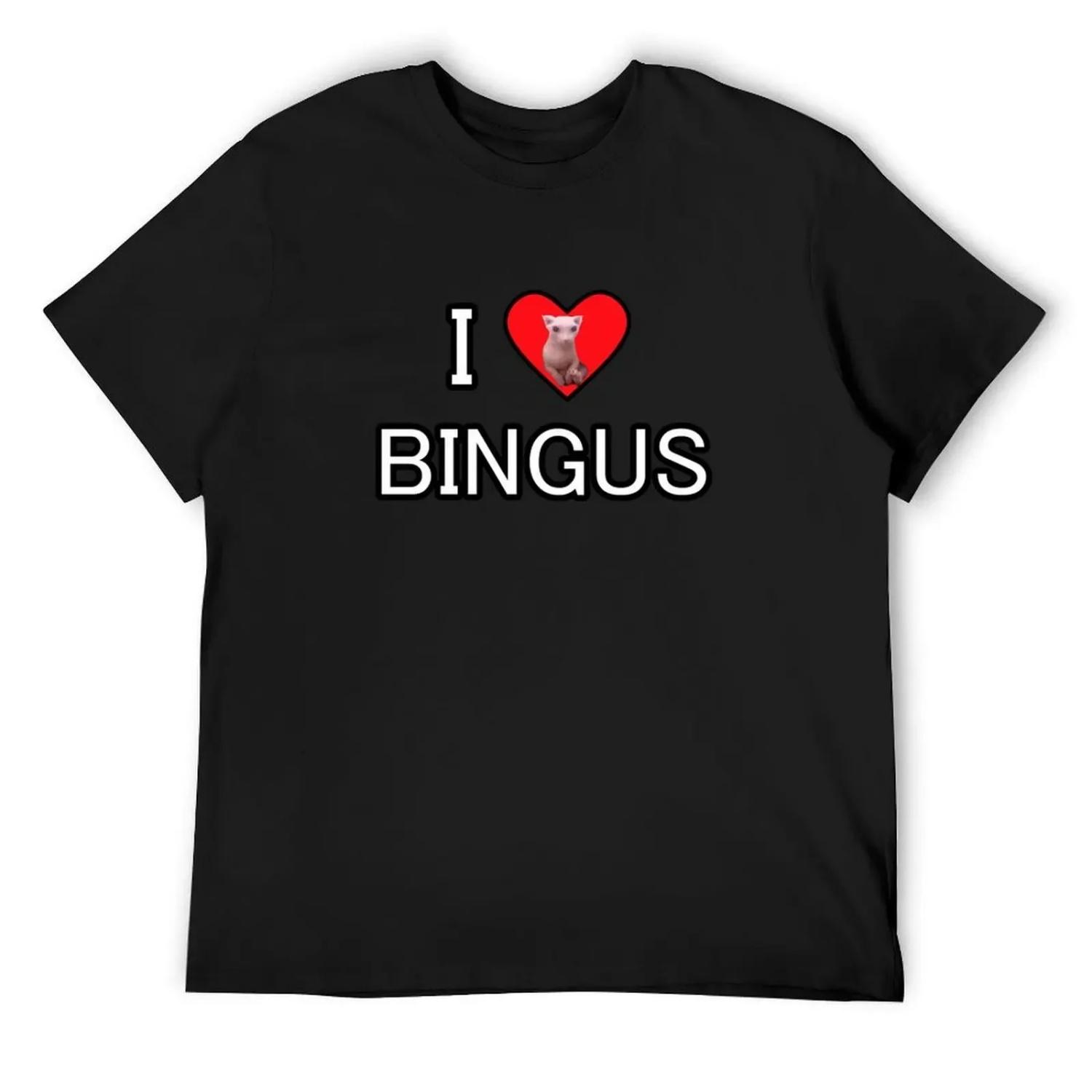 I Heart Bingus meme T-Shirt plus size tops plain summer top mens graphic t-shirts anime XXXXXL чорний
I Heart Bingus meme T-Shirt plus size tops plain summer top mens graphic t-shirts anime XXXXXL чорний