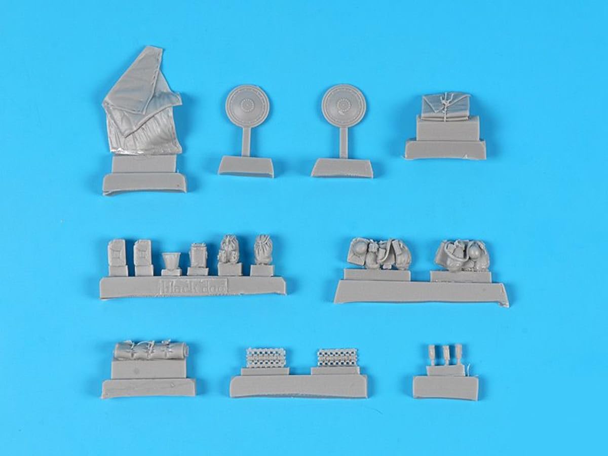 Black Dog 1/72 Scale 38 Tank Destroyer Hetzer Accessory Set (for Vespid) Resin Military Parts HAUT72162 (Tank)
Black Dog 1/72 Scale 38 Tank Destroyer Hetzer Accessory Set (for Vespid) Resin Military Parts HAUT72162 (Tank)
