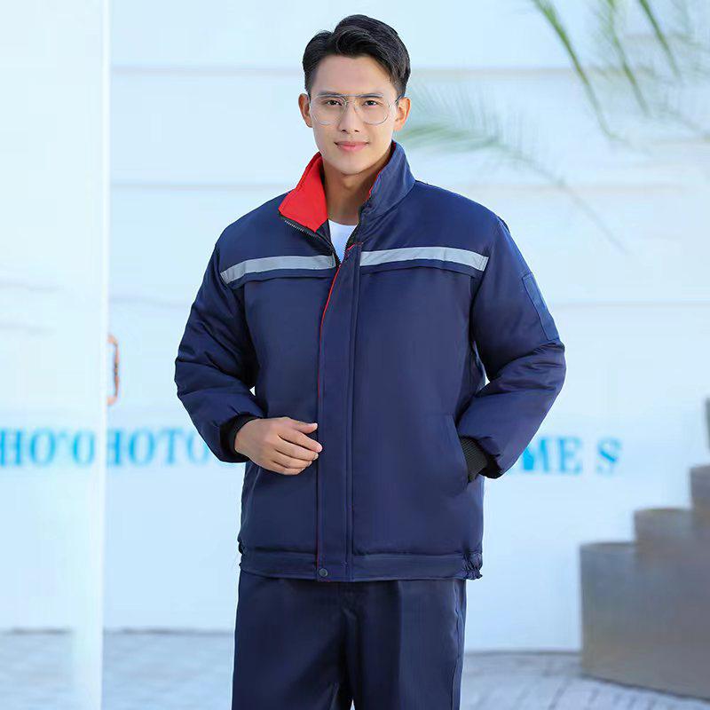 Мужская утолщенная зимняя куртка-спецодежда с воротником-стойкой для строительных площадок XXXXL/190
Мужская утолщенная зимняя куртка-спецодежда с воротником-стойкой для строительных площадок XXXXL/190