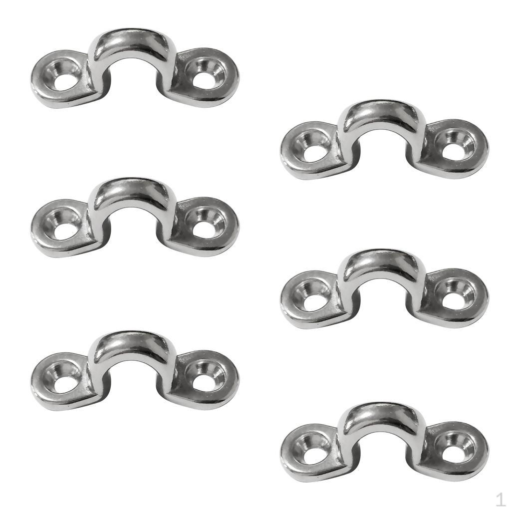6 X Stainless Steel Marine Pad Eye Sailing Kayak Boating Rigging Accessories
6 X Stainless Steel Marine Pad Eye Sailing Kayak Boating Rigging Accessories