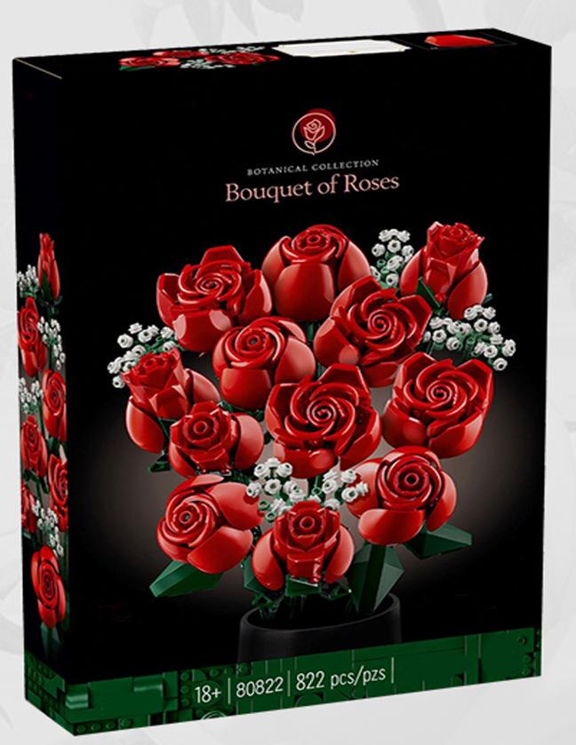 Совместимый с Lego букет роз на День святого Валентина - Вечный цветок, конструктор для сборки, игрушка для девочек на день рождения
Совместимый с Lego букет роз на День святого Валентина - Вечный цветок, конструктор для сборки, игрушка для девочек на день рождения