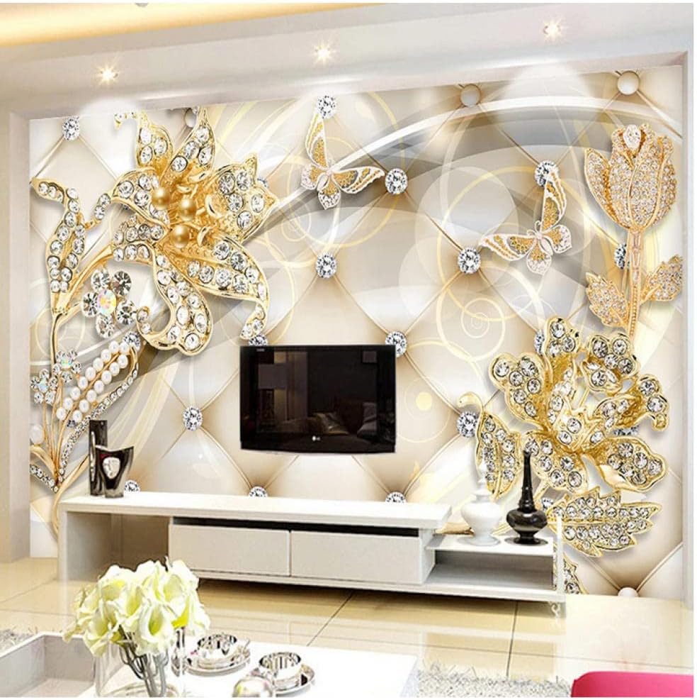 Wallpaper 3d Stereo Pearls And Jewels Wall Murals European Style Living Room Tv Sofa Background Luxury Murals 200 cm(W) x 140 cm(H)
Wallpaper 3d Stereo Pearls And Jewels Wall Murals European Style Living Room Tv Sofa Background Luxury Murals 200 cm(W) x 140 cm(H)