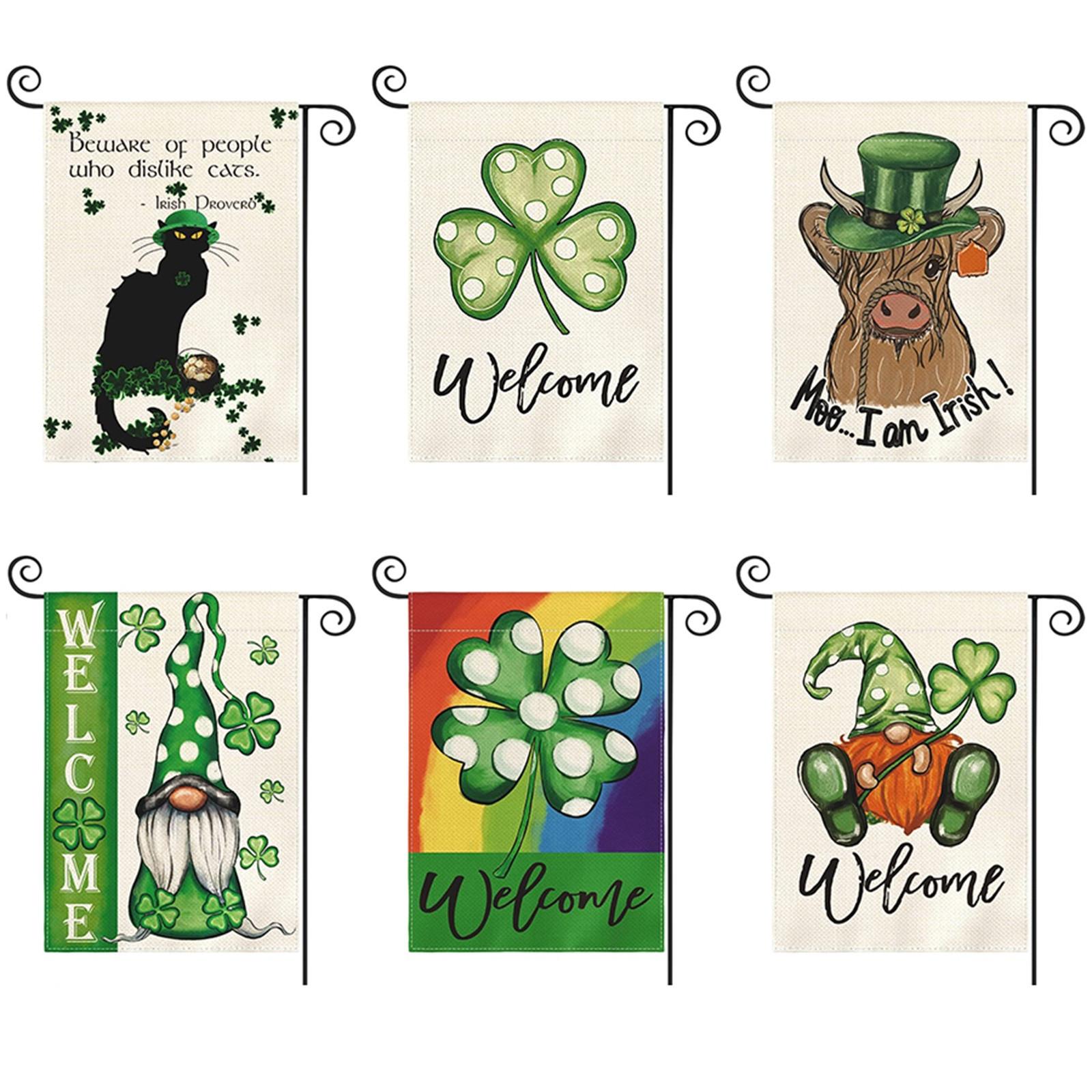 Wiwilys St Patricks Day Welcome Garden Flag Spring 12 x 18 дюймов Вертикальный двусторонний горошек Фермерский дом Двор Наружное украшение
Wiwilys St Patricks Day Welcome Garden Flag Spring 12 x 18 дюймов Вертикальный двусторонний горошек Фермерский дом Двор Наружное украшение