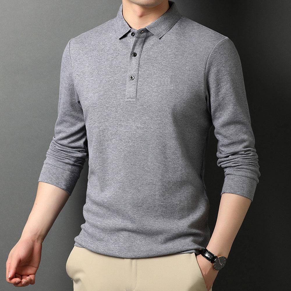 Men s Business Long Sleeve Lapel Solid Color Long Sleeve Loose Pullover Shirt 3XL
Men s Business Long Sleeve Lapel Solid Color Long Sleeve Loose Pullover Shirt 3XL