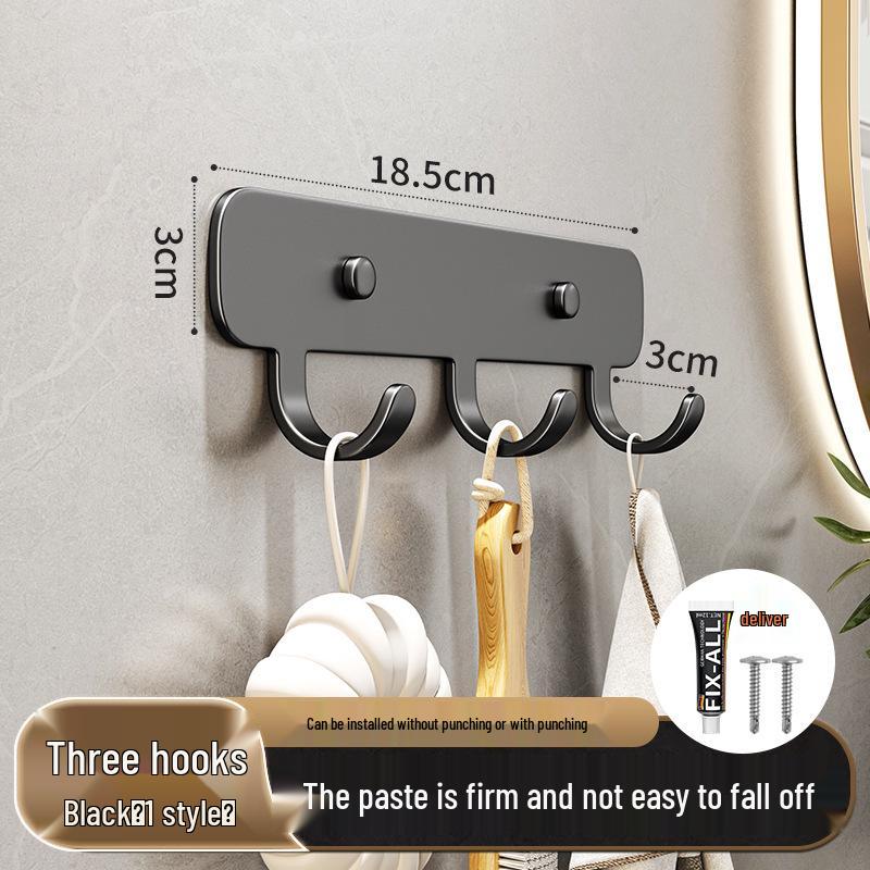 Adhesive Wall Hooks for Bathroom, Door, and Clothes Storage
Adhesive Wall Hooks for Bathroom, Door, and Clothes Storage