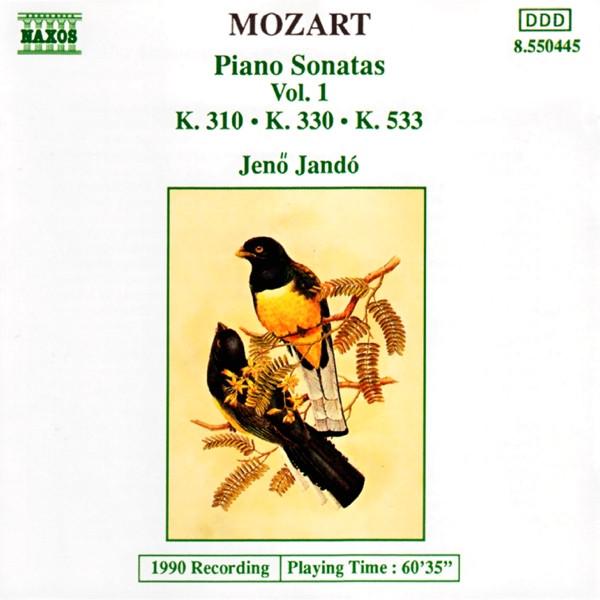 CD JENO JANDO Mozart Piano Sonatas Vol.1 8550445 Naxos 1993 Europe ObiClassical Used
CD JENO JANDO Mozart Piano Sonatas Vol.1 8550445 Naxos 1993 Europe ObiClassical Used