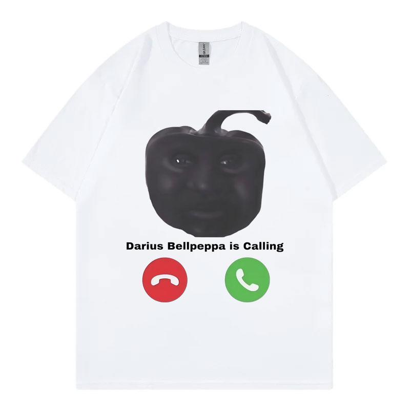 Darius Bellpeppa está llaUnisexdo camisetas divertidas Meme moda de venta al por Unisexor tendencia Camiseta de Unisexga corta Camise S
Darius Bellpeppa está llaUnisexdo camisetas divertidas Meme moda de venta al por Unisexor tendencia Camiseta de Unisexga corta Camise S