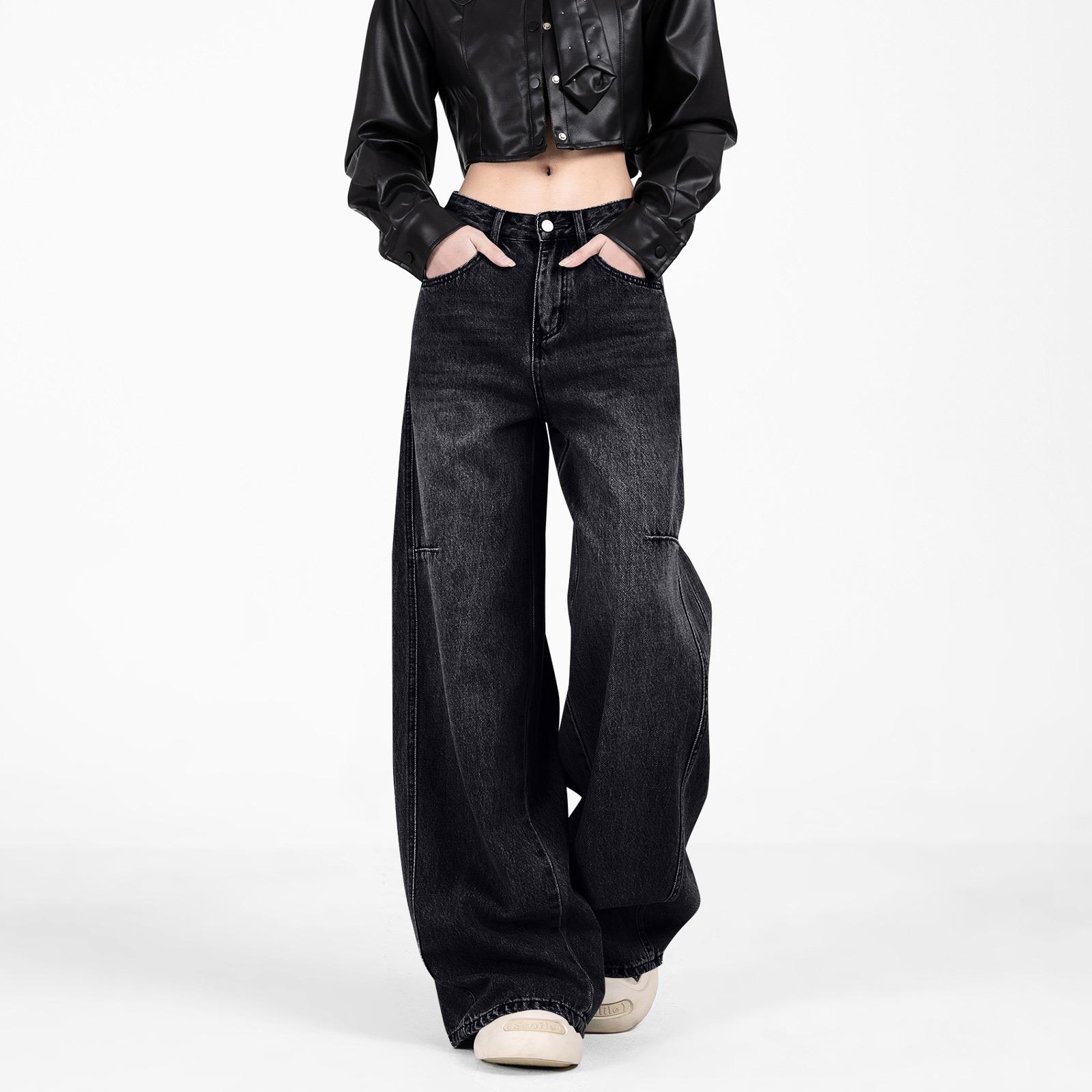 Women s Mid-Rise Stretch Jeans Fashion Straight Leg Denim Pants With Pockets XL чорний
Women s Mid-Rise Stretch Jeans Fashion Straight Leg Denim Pants With Pockets XL чорний