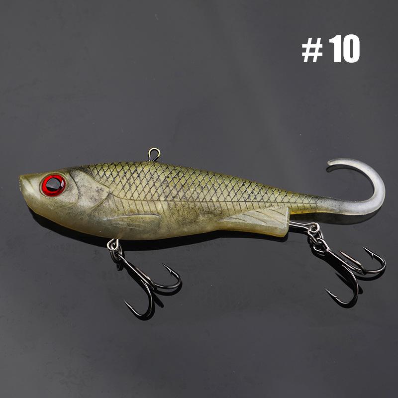 VIB Soft Body Silicone Fish Tail Lure: Long Cast Bass & Aspius Spinner 9cm 16.5g
VIB Soft Body Silicone Fish Tail Lure: Long Cast Bass & Aspius Spinner 9cm 16.5g