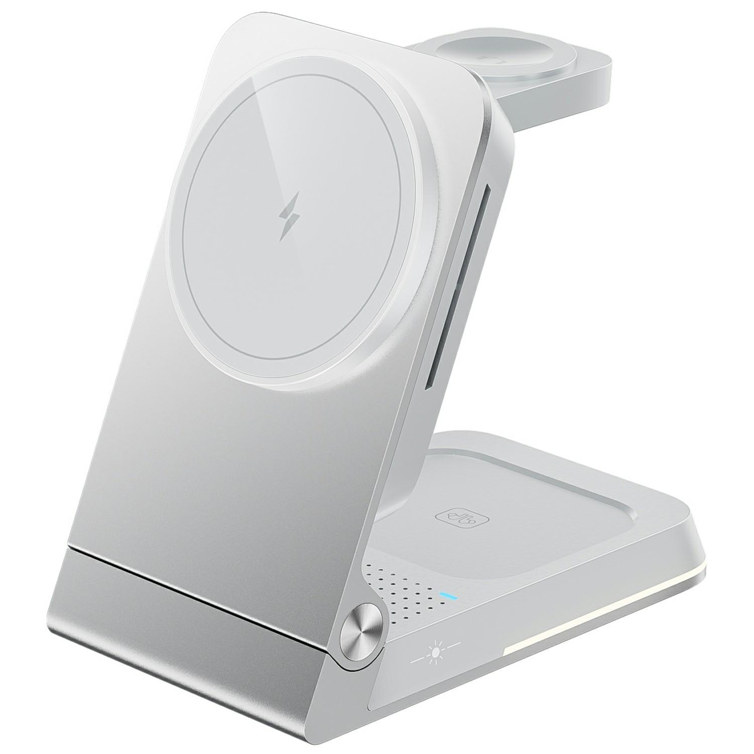 HT-556 Multifunctional Foldable 15W Wireless Phone Charger for Earbuds,Apple Watch Series White
HT-556 Multifunctional Foldable 15W Wireless Phone Charger for Earbuds,Apple Watch Series White