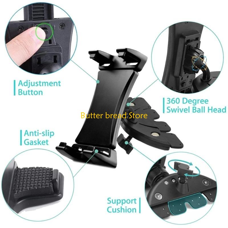 W89C Universally Rotatable Car Player Slot Mount Bracket Holder for Cellphone Navigation Car Phone Holder Stand China Mainland
W89C Universally Rotatable Car Player Slot Mount Bracket Holder for Cellphone Navigation Car Phone Holder Stand China Mainland
