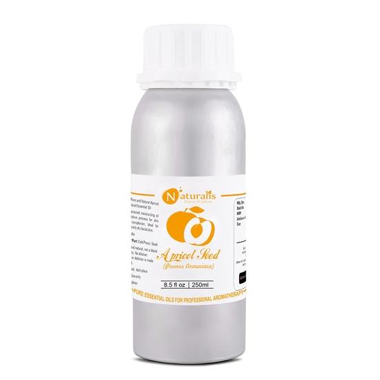 Naturalis Essence of Nature Cold Pressed Undiluted Apricot Oil for Hair, Face & Body Massage - 250ml 250ML
Naturalis Essence of Nature Cold Pressed Undiluted Apricot Oil for Hair, Face & Body Massage - 250ml 250ML