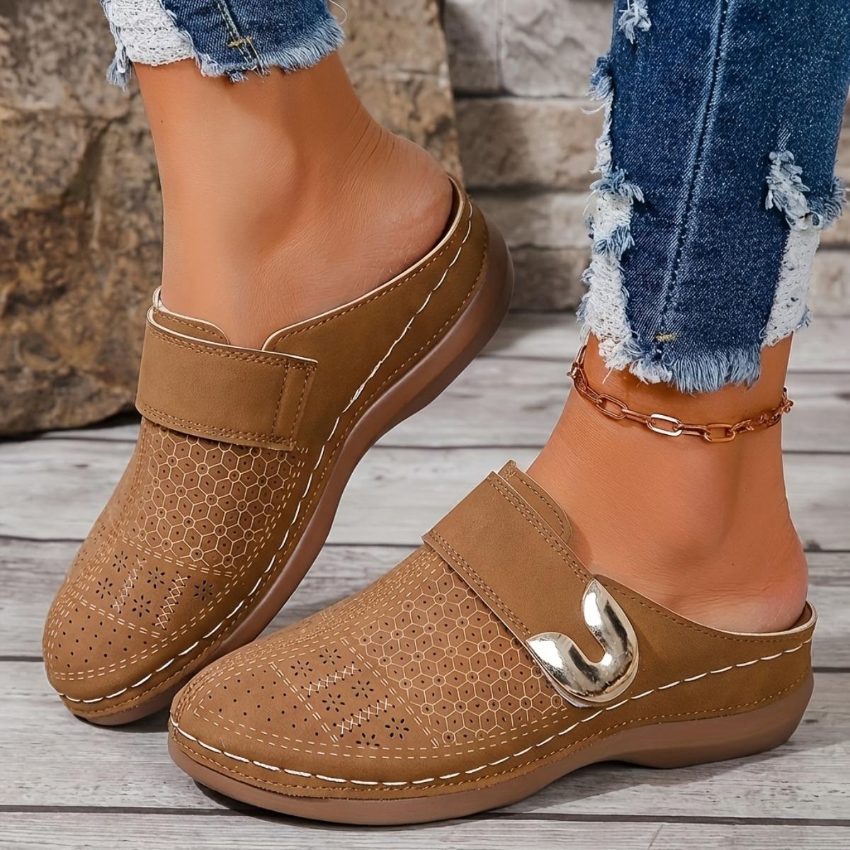 Ladies Fashion Wedge Flip Flop - Comfortable Arch Support, Breathable Outdoor Slippers - Fashionable Forefront, Versatile, Soft Sole, Easy Daily Wear 36 коричневий
Ladies Fashion Wedge Flip Flop - Comfortable Arch Support, Breathable Outdoor Slippers - Fashionable Forefront, Versatile, Soft Sole, Easy Daily Wear 36 коричневий