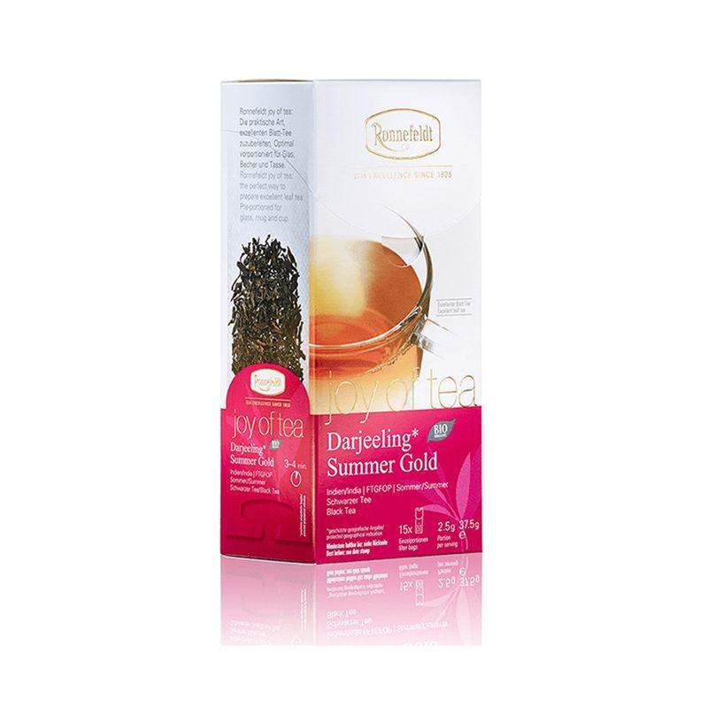 Ronnefeldt Joy of Tea Dazzling Summer Gold 15 tea bags
Ronnefeldt Joy of Tea Dazzling Summer Gold 15 tea bags