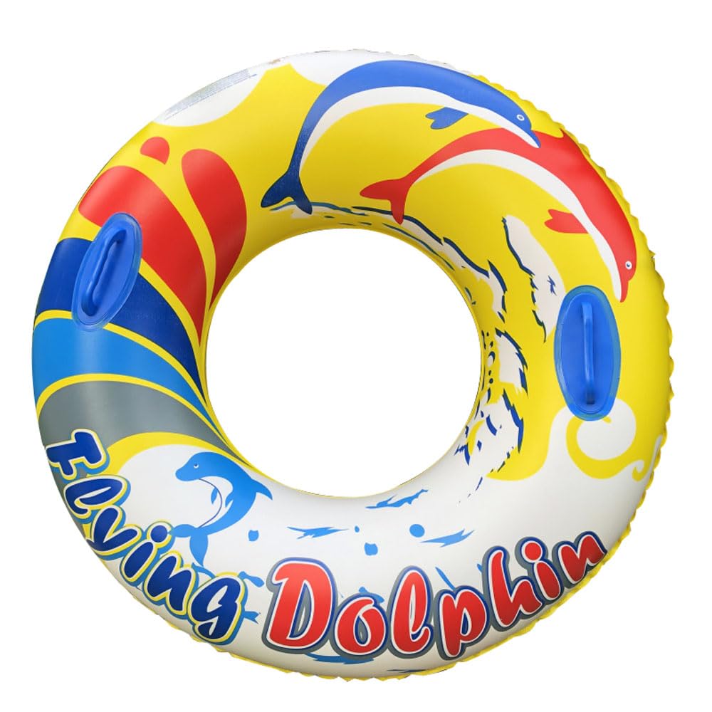 AiMMei Float for Adults Thick Durable Stylish Pool Air Leak Resistant Float with Handle Stability Toy Pool Summer Vacation Swim Ring Water Play Large
AiMMei Float for Adults Thick Durable Stylish Pool Air Leak Resistant Float with Handle Stability Toy Pool Summer Vacation Swim Ring Water Play Large