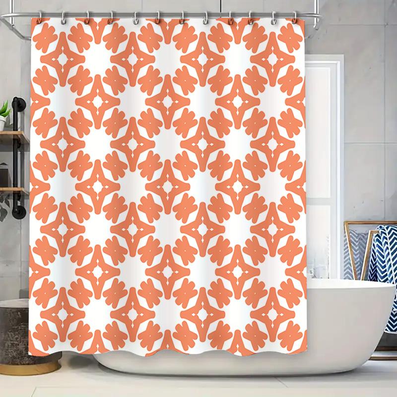 Orange Floral Shower Curtain Bathroom Decorative Waterproof Fabric Shower Panels For Home Decoration Orange Bath Shower Curtains W60H190(CM)-1 Pcs
Orange Floral Shower Curtain Bathroom Decorative Waterproof Fabric Shower Panels For Home Decoration Orange Bath Shower Curtains W60H190(CM)-1 Pcs