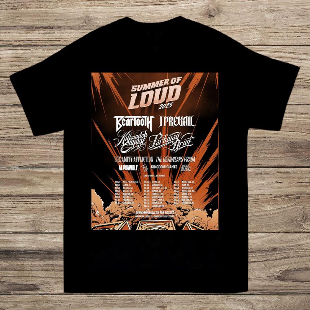 North America Summer Of Loud PARKWAY DRIVE 2025 All Size S-5XL T-shirt Unisex T-Shirt XXXXL
North America Summer Of Loud PARKWAY DRIVE 2025 All Size S-5XL T-shirt Unisex T-Shirt XXXXL