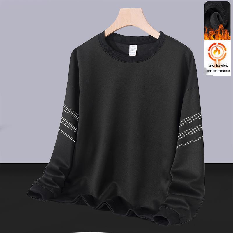 Men s Fleece-Lined Round Neck Long Sleeve Sweatshirt - Casual Autumn/Winter Base Layer 5XL (180-200 lbs)
Men s Fleece-Lined Round Neck Long Sleeve Sweatshirt - Casual Autumn/Winter Base Layer 5XL (180-200 lbs)