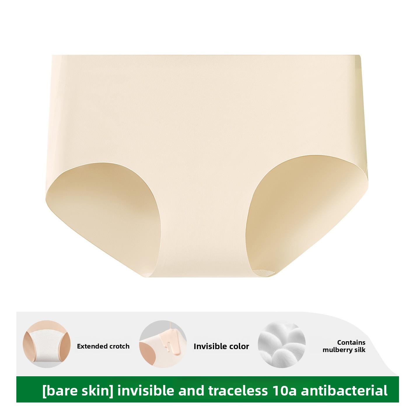 Women s Summer Thin 10A Mulberry Silk Antibacterial Extended Crotch Trackless Briefs XL тілесний
Women s Summer Thin 10A Mulberry Silk Antibacterial Extended Crotch Trackless Briefs XL тілесний