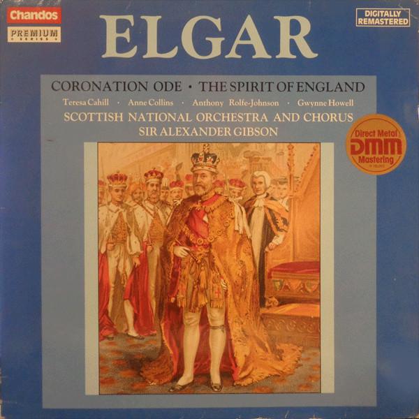 LP Record ELGAR SIR ALEXANDER GIBSON SCOTTI Coronation Ode The Spirit Of Engl CBR1013 CHANDOS UK Classical Used
LP Record ELGAR SIR ALEXANDER GIBSON SCOTTI Coronation Ode The Spirit Of Engl CBR1013 CHANDOS UK Classical Used