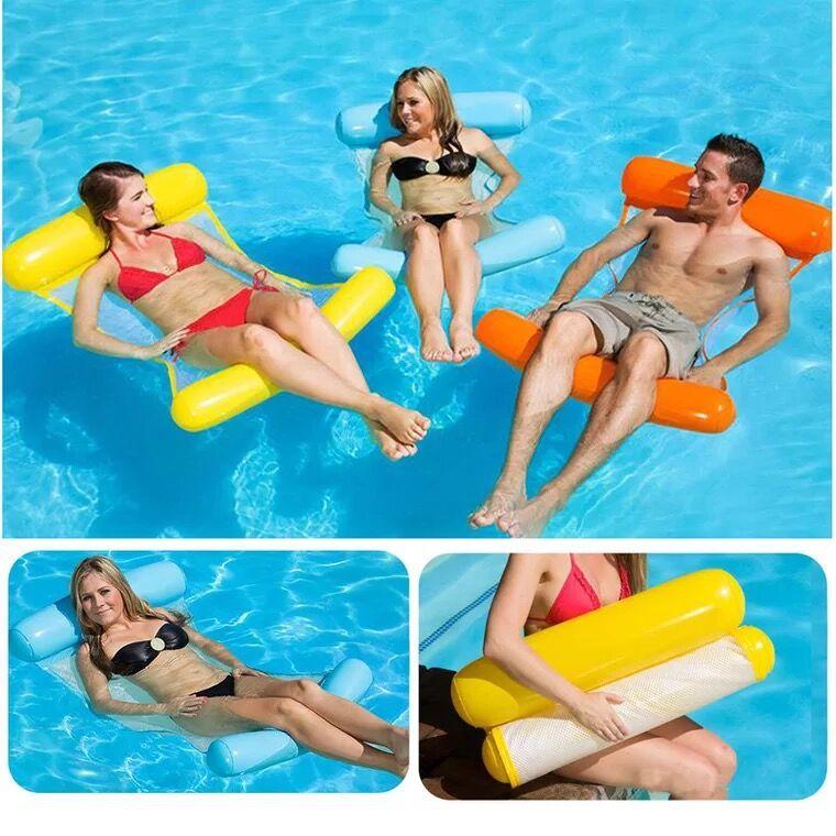 Inflatable reclining chair floating inflatable floating drainage hammock with net floating chair bed swimming pool
Inflatable reclining chair floating inflatable floating drainage hammock with net floating chair bed swimming pool
