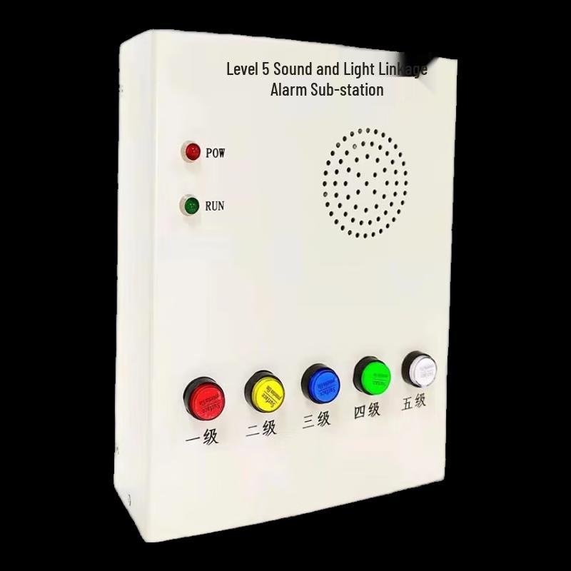 Huajian HZ-SW4501 Smart 4-Level Sound & Light Alarm Control Unit CN plug (adapter included)
Huajian HZ-SW4501 Smart 4-Level Sound & Light Alarm Control Unit CN plug (adapter included)