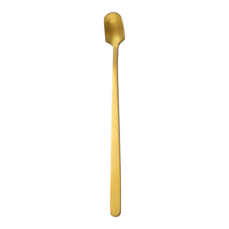 3Pcs 14.8cm Long Handle Dessert Spoon Stainless Steel Square Head Stirring Spoon,Gold (BPA Free,No FDA) Type A
3Pcs 14.8cm Long Handle Dessert Spoon Stainless Steel Square Head Stirring Spoon,Gold (BPA Free,No FDA) Type A