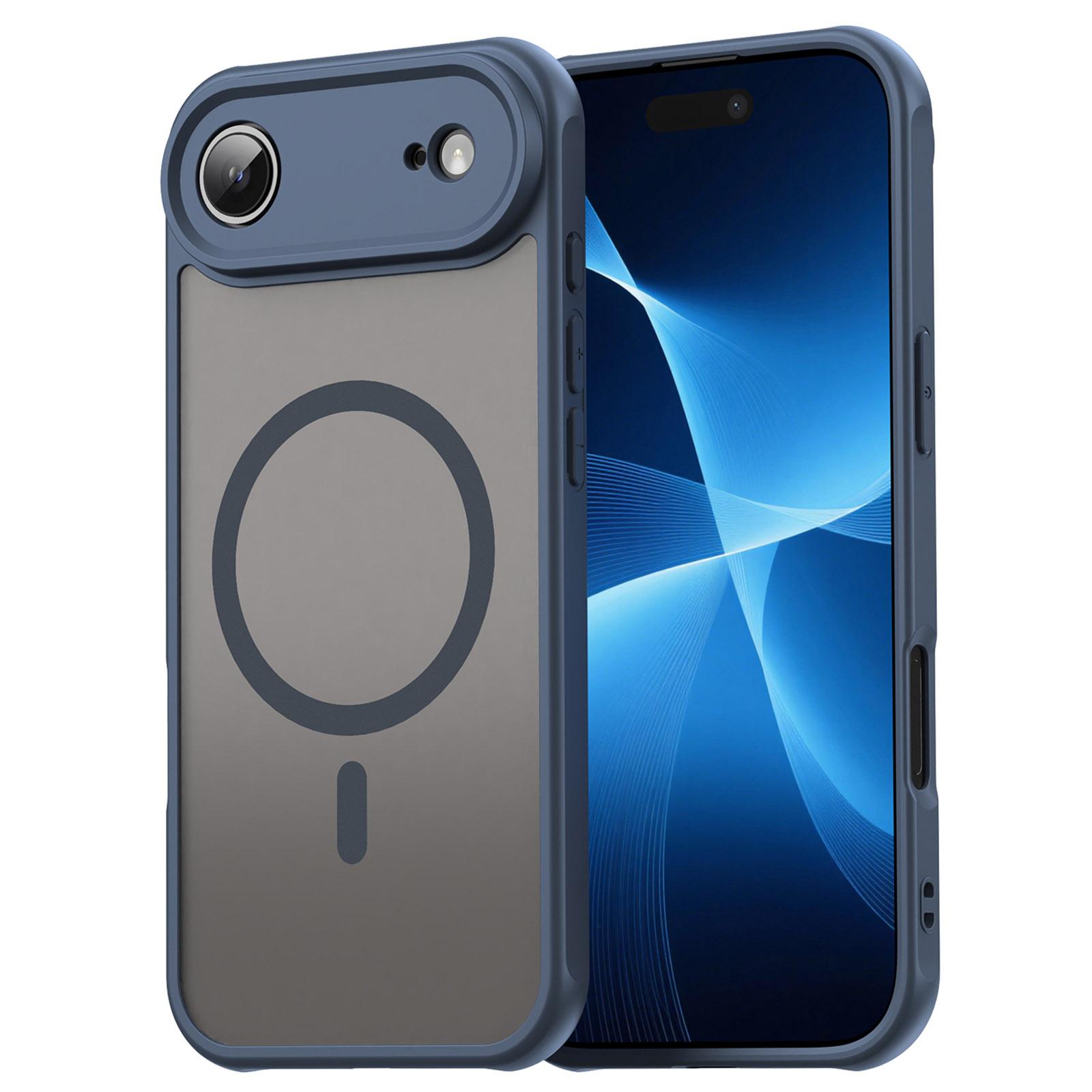 Для iPhone 17 Air Чехол Совместимый с MagSafe Противоударный Чехол для телефона из ПК+ТПУ Blue
Для iPhone 17 Air Чехол Совместимый с MagSafe Противоударный Чехол для телефона из ПК+ТПУ Blue