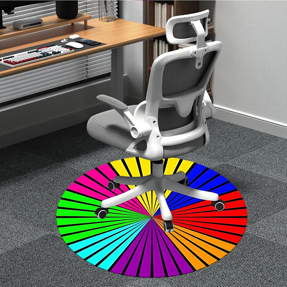 1pc Color Wheel Chair Carpet for Office - Durable, Ideal for Chair Mats, Stylish & Functional Decorative Rug yy260130052 80cm by 80cm
1pc Color Wheel Chair Carpet for Office - Durable, Ideal for Chair Mats, Stylish & Functional Decorative Rug yy260130052 80cm by 80cm