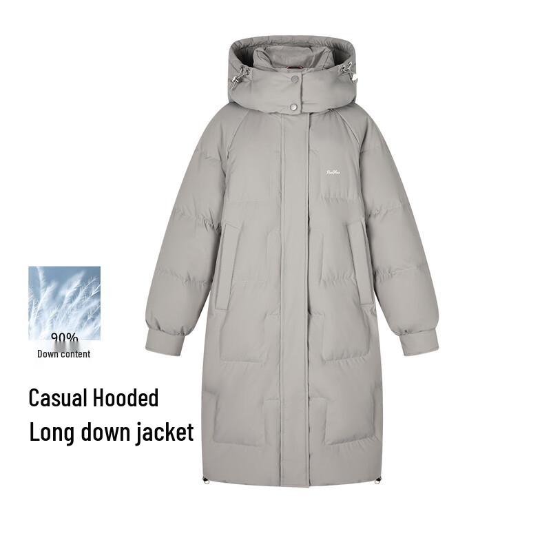 FivePlus Women s Long Hooded Duck Down Puffer Jacket L
FivePlus Women s Long Hooded Duck Down Puffer Jacket L