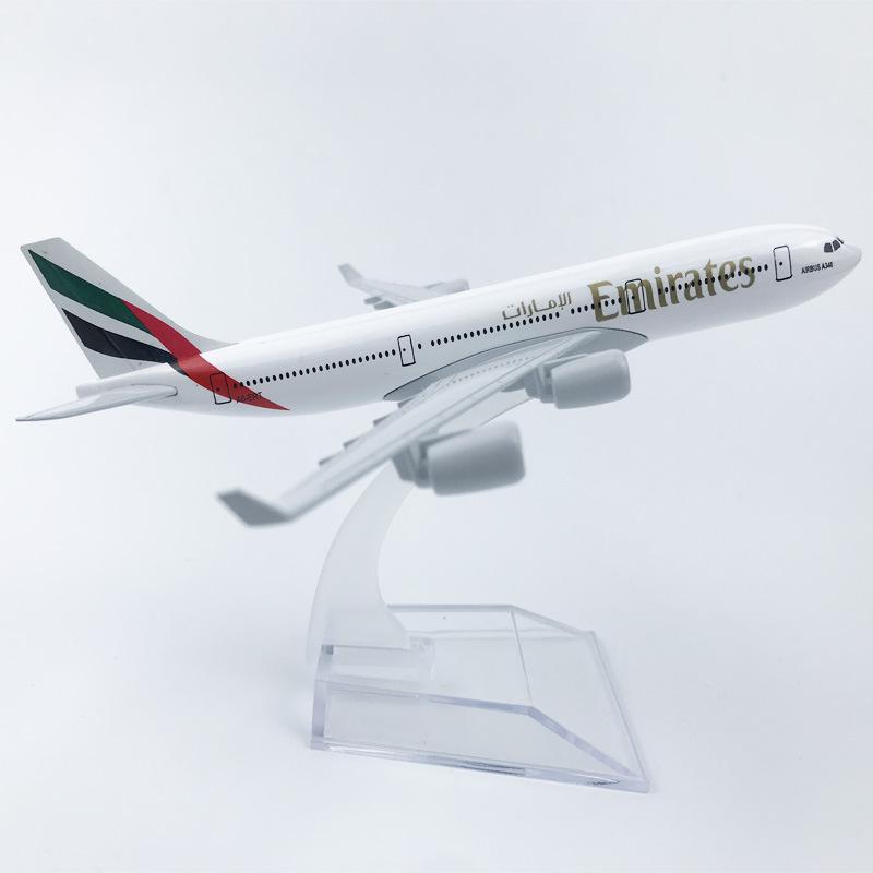 16CM Alloy Aircraft Model Emirates Airbus 340 Collectible With Landing Gear Children s Toy Gift
16CM Alloy Aircraft Model Emirates Airbus 340 Collectible With Landing Gear Children s Toy Gift