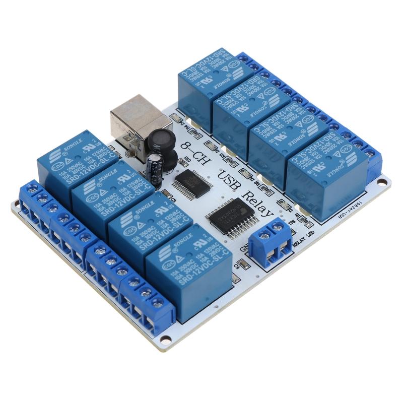 for C 12V 8 Channels USB e Computer Control, USB Control with PCB Board High Sensitivity
for C 12V 8 Channels USB e Computer Control, USB Control with PCB Board High Sensitivity