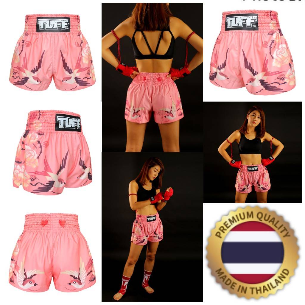 Muay Thai Tuff MMA Kickboxing Boxing Shorts Pink Bird Rose Retro Vintage Pants Print 3D Microfiber Elastic Fight Martial Art Training Fitness Gym
Muay Thai Tuff MMA Kickboxing Boxing Shorts Pink Bird Rose Retro Vintage Pants Print 3D Microfiber Elastic Fight Martial Art Training Fitness Gym