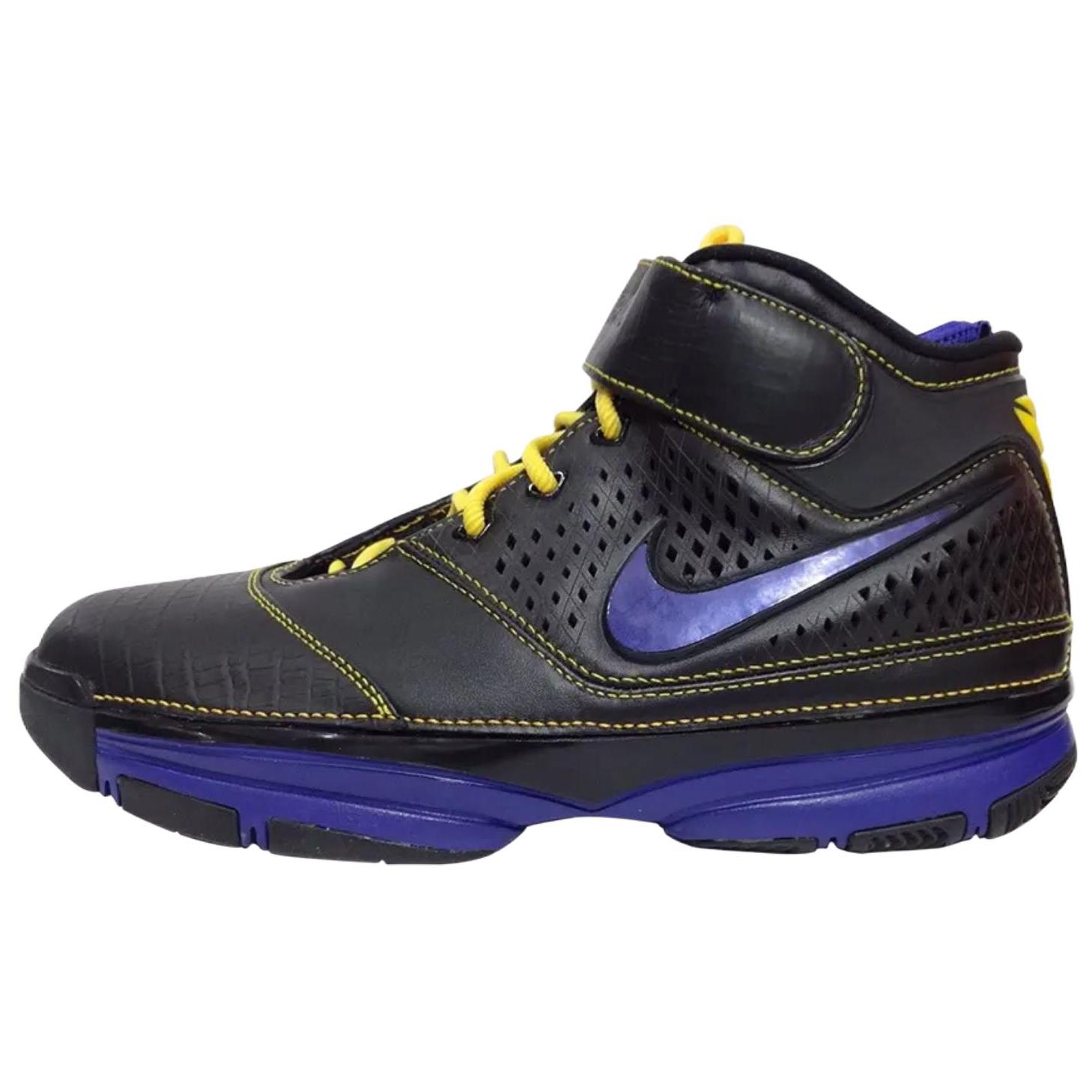 Nike Zoom Kobe 2 Soft And Comfortable Slip Resistant Abrasion Resistant Mid top Vintage Basketball Shoes Men s Black 316022-051 42.5
Nike Zoom Kobe 2 Soft And Comfortable Slip Resistant Abrasion Resistant Mid top Vintage Basketball Shoes Men s Black 316022-051 42.5