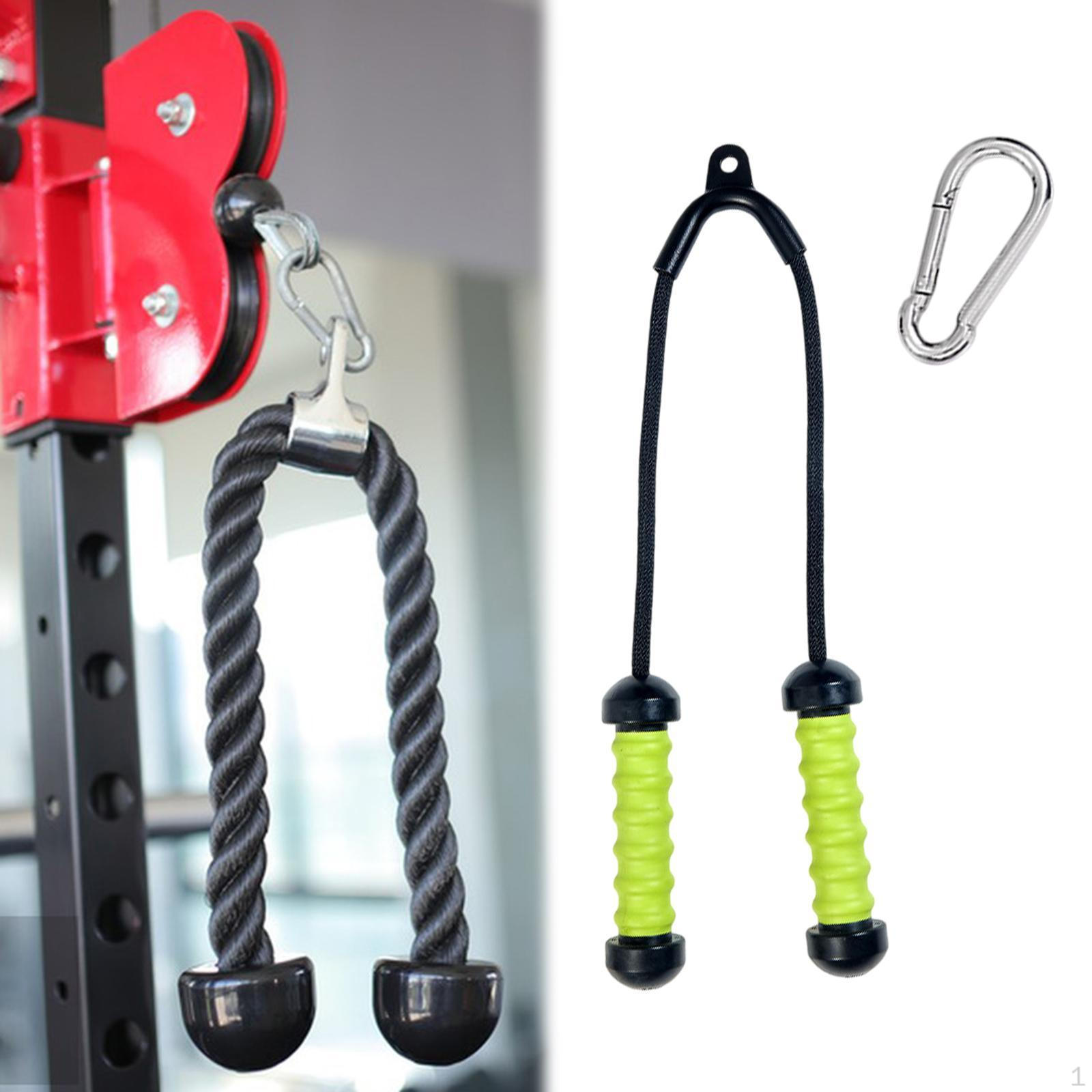 Трос для тяги трицепса вниз, задний, с пряжкой, прочный трос зелёный
Трос для тяги трицепса вниз, задний, с пряжкой, прочный трос зелёный