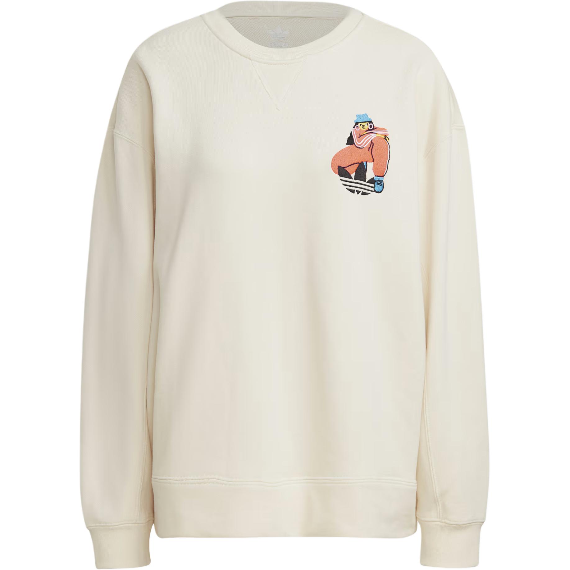 Adidas Узор напечатанный круглый вырез толстовка женская толстовка Off-White GN4771 XS
Adidas Узор напечатанный круглый вырез толстовка женская толстовка Off-White GN4771 XS