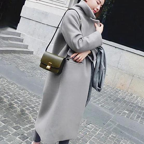 Женские осенне-зимние свободные повседневные шерстяные пальто для офиса, Корейская версия, большой размер, модная теплая длинная ветровка S светло-серый
Женские осенне-зимние свободные повседневные шерстяные пальто для офиса, Корейская версия, большой размер, модная теплая длинная ветровка S светло-серый