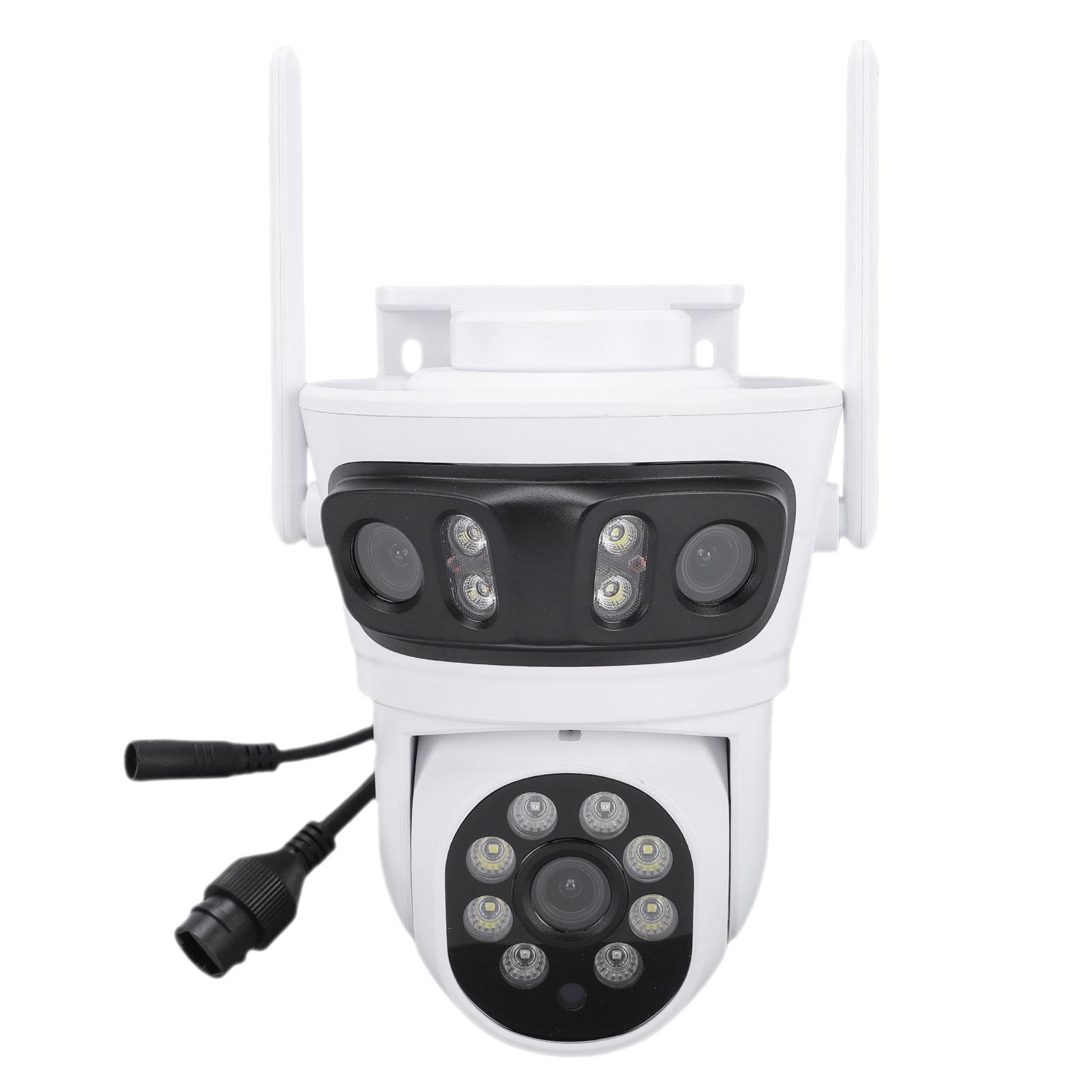 1080P Triple Lens Outdoor Security Camera 360 Deg Panoramic WiFi AI Motion Detection 2 Way Talk Waterproofing with APP
1080P Triple Lens Outdoor Security Camera 360 Deg Panoramic WiFi AI Motion Detection 2 Way Talk Waterproofing with APP