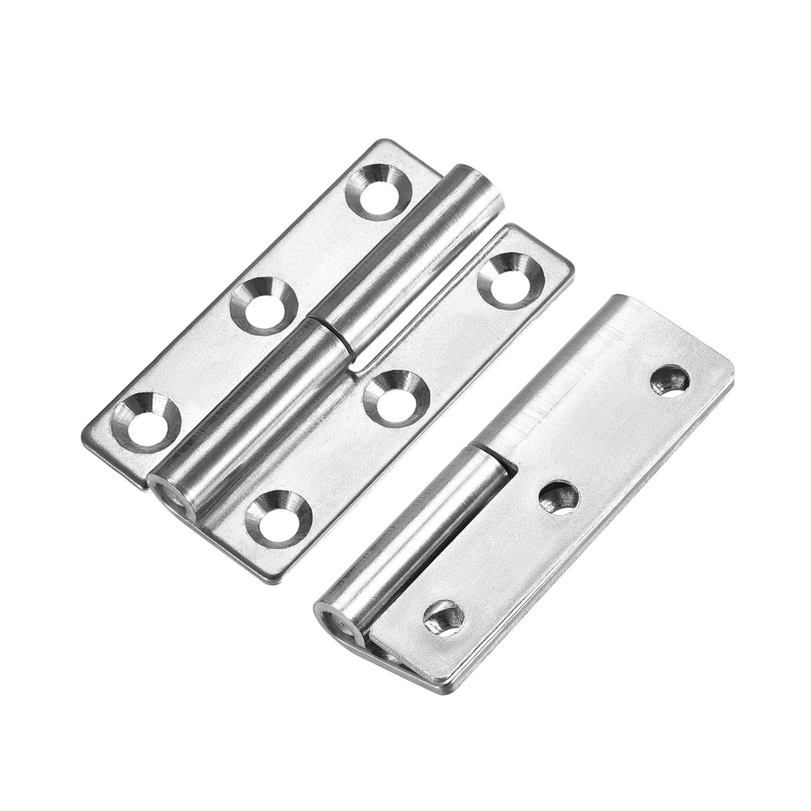 METALLIXITY 2pcs 64mm Lift Off Hinges 304 Stainless Steel Right Hand Slip Joint Flags Hinges for Cabinet Doors Silver Tone
METALLIXITY 2pcs 64mm Lift Off Hinges 304 Stainless Steel Right Hand Slip Joint Flags Hinges for Cabinet Doors Silver Tone