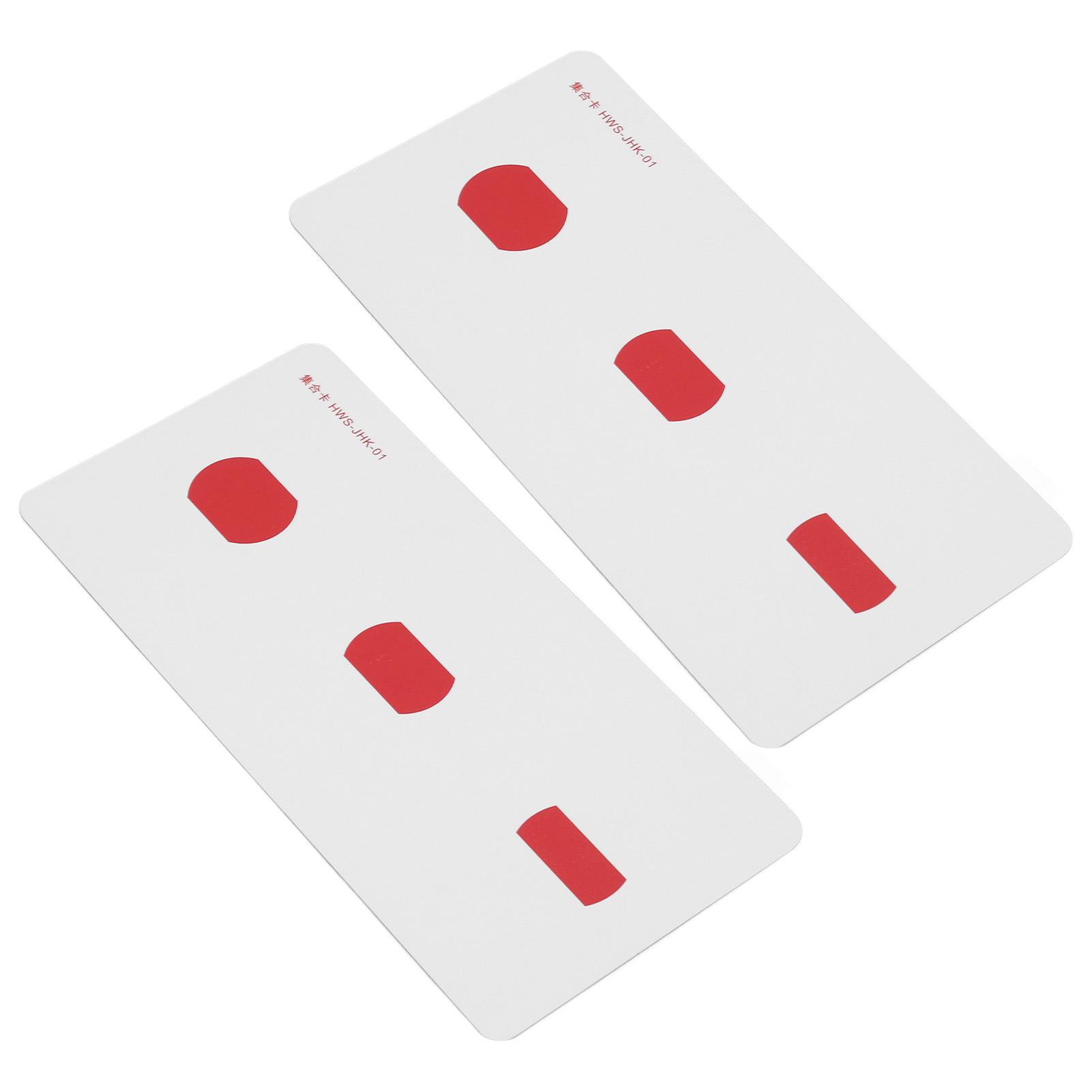 2pcs Strabismus Correction Cards Improve Visual Sense Waterproof Coated Paper Amblyopia Training Cards
2pcs Strabismus Correction Cards Improve Visual Sense Waterproof Coated Paper Amblyopia Training Cards