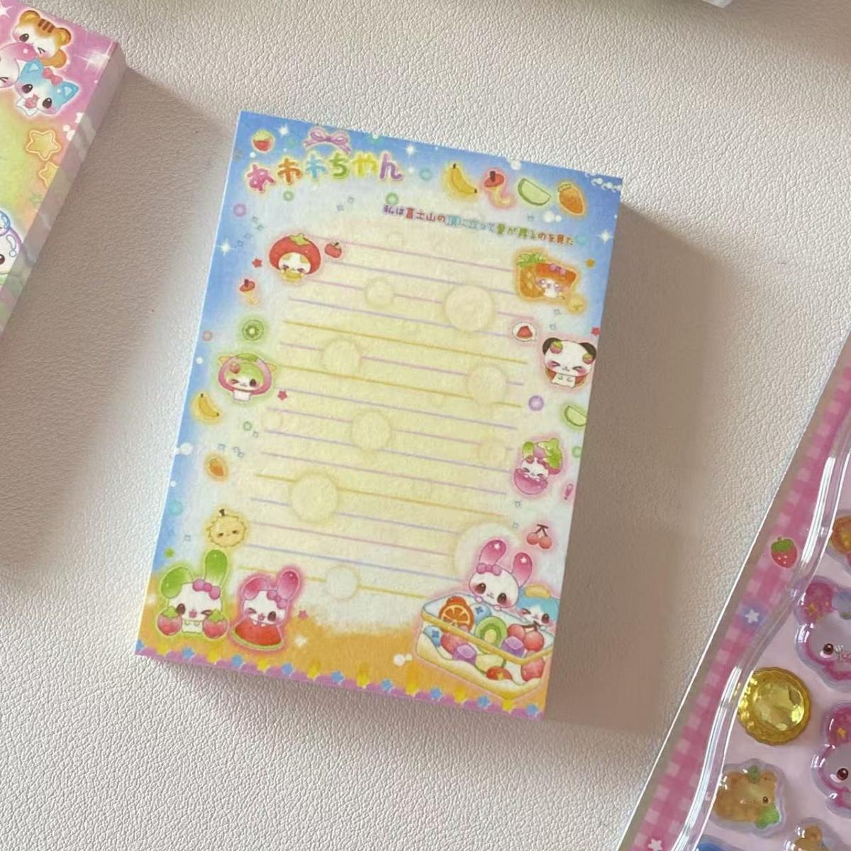 MINKYS 50 Sheets Kawaii Rainbow Bear Memo Pads Paper To Do List Journal Note Paperlaria DIY Material Stationery
MINKYS 50 Sheets Kawaii Rainbow Bear Memo Pads Paper To Do List Journal Note Paperlaria DIY Material Stationery