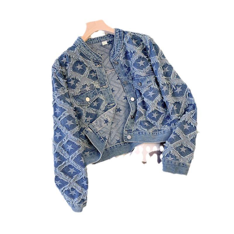 Heavy Industry Denim Jacket for Women s Spring and Autumn New Style, Loose and Versatile, Fashionable Short Jacket Top S
Heavy Industry Denim Jacket for Women s Spring and Autumn New Style, Loose and Versatile, Fashionable Short Jacket Top S