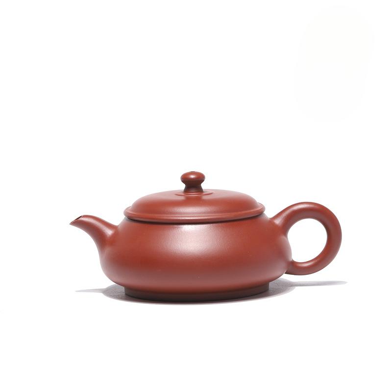 180 мл Классические Исинские Чайники из Фиолетовой Глины Ручной Работы Открытый Обжиг Горшок Сырая Руда Чжу Ни Чайник для Заваривания Чая с Фильтром Чайный Набор из Исинской Глины Для