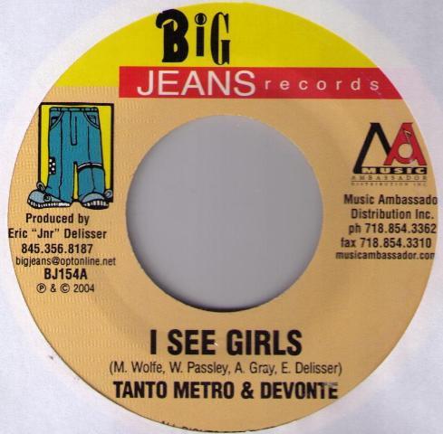 7inch Record TANTO METRO & DEVONTE / ZUMJAY - I See Girls / Little Miss Cutie BJ154 Big Jeans Recor 2004 Jamaica Reggae, Ska & Dub Used
7inch Record TANTO METRO & DEVONTE / ZUMJAY - I See Girls / Little Miss Cutie BJ154 Big Jeans Recor 2004 Jamaica Reggae, Ska & Dub Used