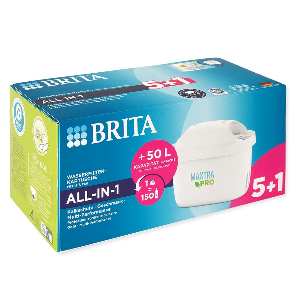 BRITA MAXTRA PRO Cartridge Brita Maxtra Pro 6 Pieces Replacement Overseas Genuine Product Simple Packaging BRITA MAXTRA Filter Cartridge Pot (1)
BRITA MAXTRA PRO Cartridge Brita Maxtra Pro 6 Pieces Replacement Overseas Genuine Product Simple Packaging BRITA MAXTRA Filter Cartridge Pot (1)