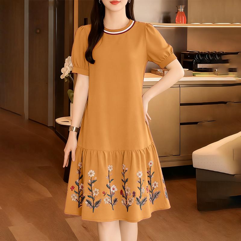 ZANZEA Women Casual Round Neck Summer Short Sleeve Print Dress 2XL жовтий
ZANZEA Women Casual Round Neck Summer Short Sleeve Print Dress 2XL жовтий