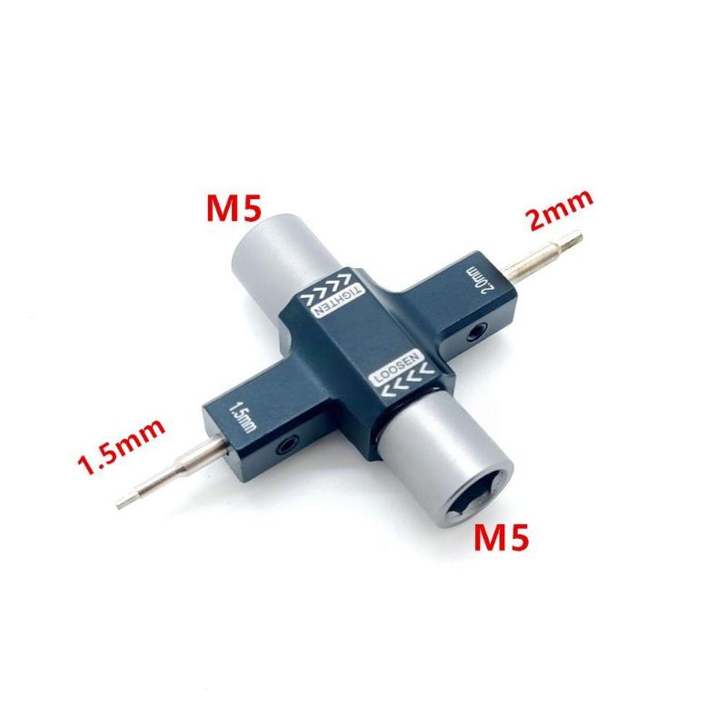 1Pcs Rc Fpv Racing Drone M5 Screw Nut Wrench With Built In One Way Bearing Screwdriver Release Propeller Motor Tool A1
1Pcs Rc Fpv Racing Drone M5 Screw Nut Wrench With Built In One Way Bearing Screwdriver Release Propeller Motor Tool A1