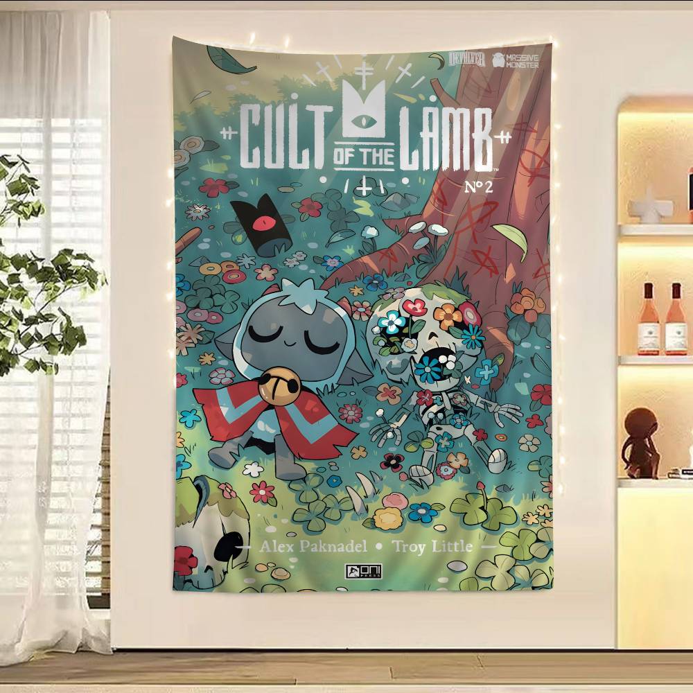 Cult Of The Lamb Fashion Hippie Wall Hanging Tapestries Bohemian Wall Tapestries Mandala INS Home Decor 74x94cm(29x37in)
Cult Of The Lamb Fashion Hippie Wall Hanging Tapestries Bohemian Wall Tapestries Mandala INS Home Decor 74x94cm(29x37in)