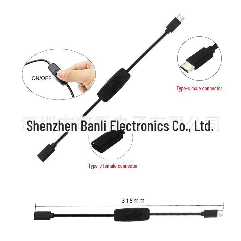 Удлинительный кабель Raspberry Pi 4B Type-C с переключаемым адаптером питания Type-C Female to Male Extension Cable
Удлинительный кабель Raspberry Pi 4B Type-C с переключаемым адаптером питания Type-C Female to Male Extension Cable